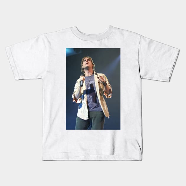 Rob Thomas Photograph Kids T-Shirt by Concert Photos